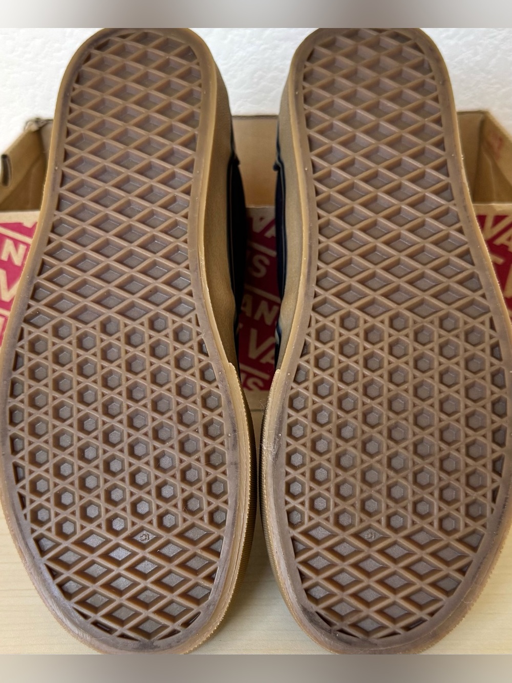 Vans Atwood Black Gum Canvas Sneakers Men’s Size 7 Low Top Skate Shoes EUC - Picture 5 of 10